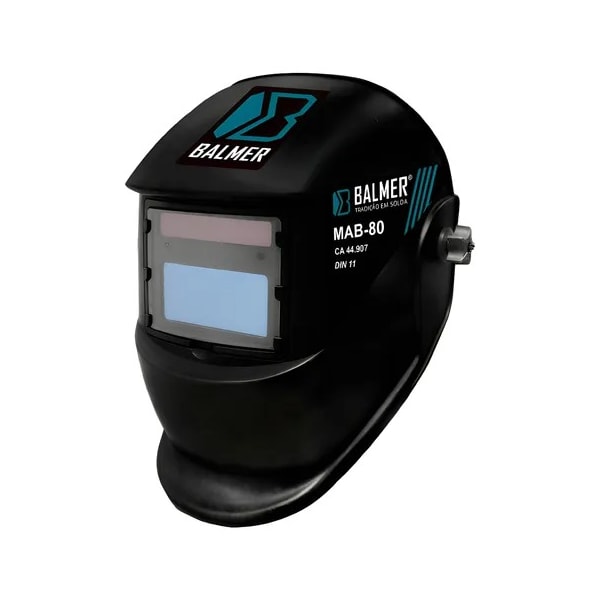 Máscara de Solda Escurecimento Automático Mab-80 Preto Balmer-897a3528-c557-4719-b6d8-c353df22bf8b