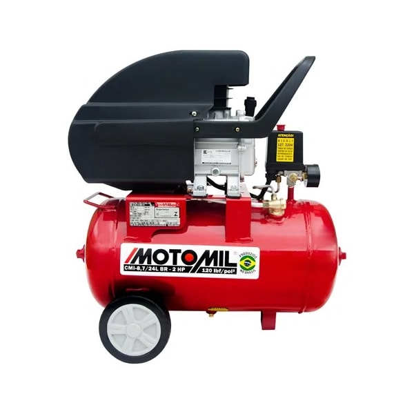 Motocompressor Cmi-8,7/24br 120lbs 2hp - Bivolt Vermelho 60 Hz Monofásica Motomil-eacaf5f3-18d4-41cd-89d1-1fc381ec52f1