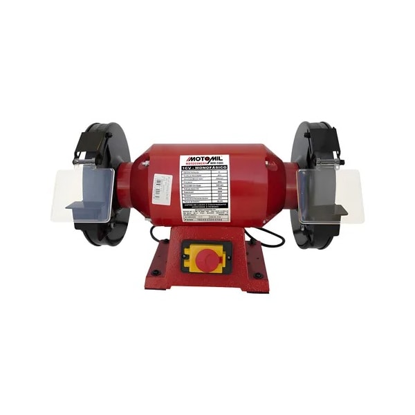 Motoesmeril 1 Hp Monofásico Motomil 200v 60hz Mm-100i Motomil-85dc4522-2e47-40cc-b1aa-b4b806e486ab