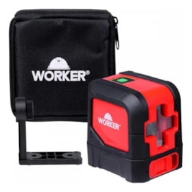 Nível a Laser Auto Nivelamento 20m 1mw 3v Worker