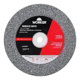 Rebolo uso Geral Médio 6 X1x1,1/4 Worker