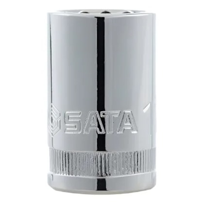 Soquete Estriado 1/2'' 18mm Sata