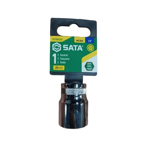 Soquete Estriado 1/2 21mm Sata-edb42990-035c-4410-8972-d9a5b449a1c5