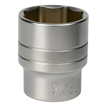 Soquete Sextavado Curto 1/2 Polegada 27mm Pdr